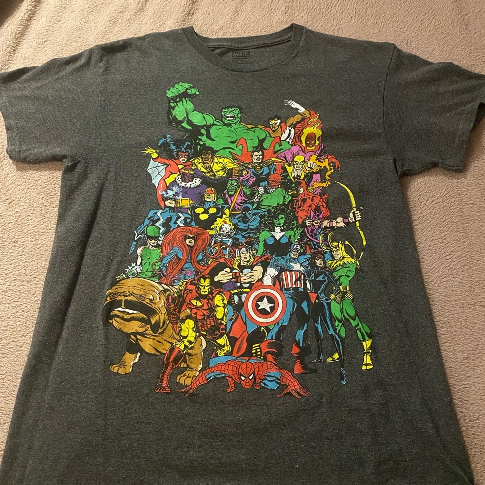 MARVEL CHARACTERS TEE